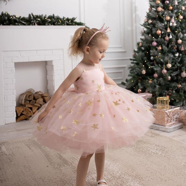 Baby Christmas Dress Etsy