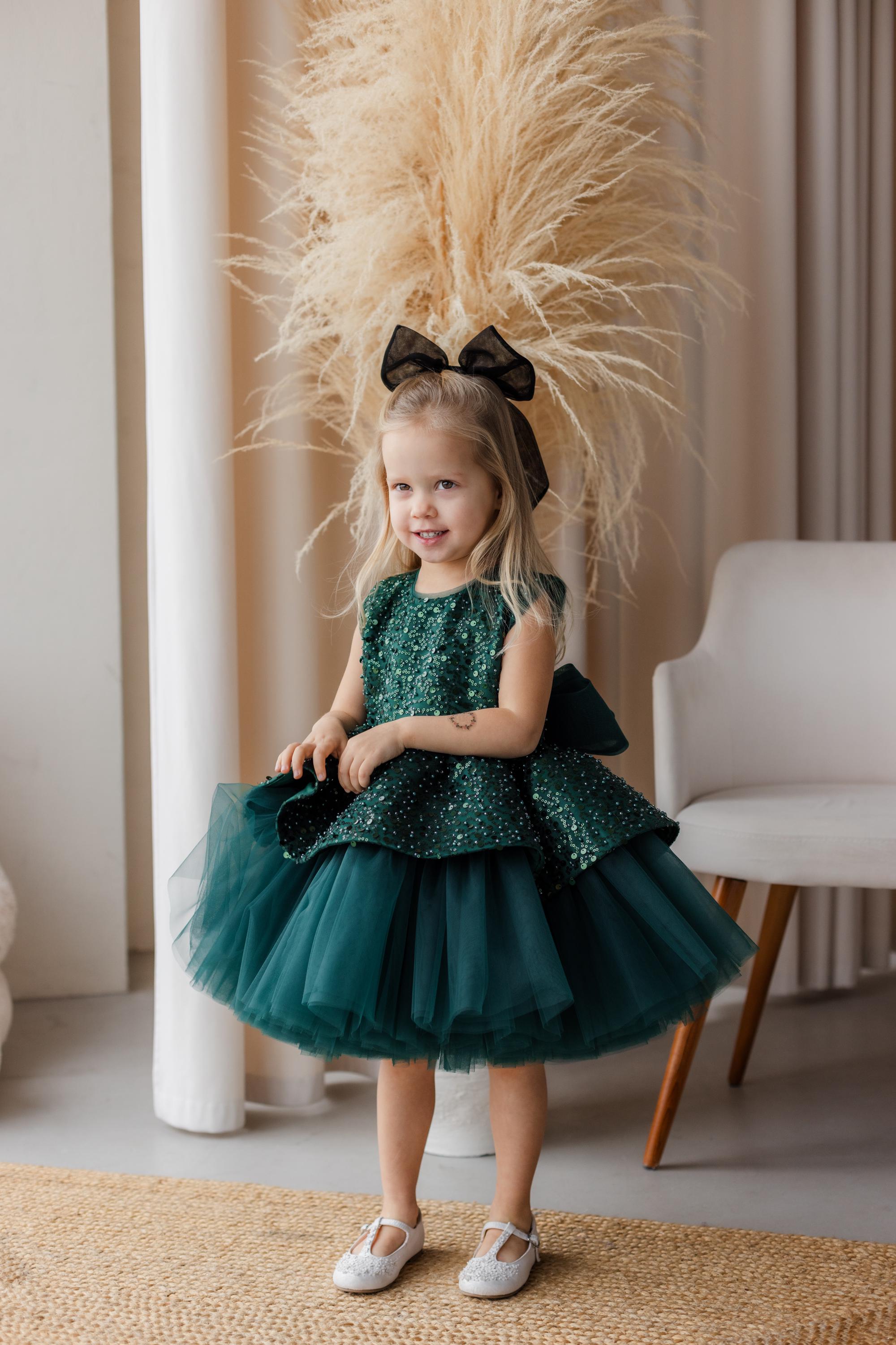 slim fit dress slacks Baby Girl Prom Dress Toddler Cute Puffy Rose Formal Cake Princess Party Dress, Dark Pink / 4-5 Years (120cm)