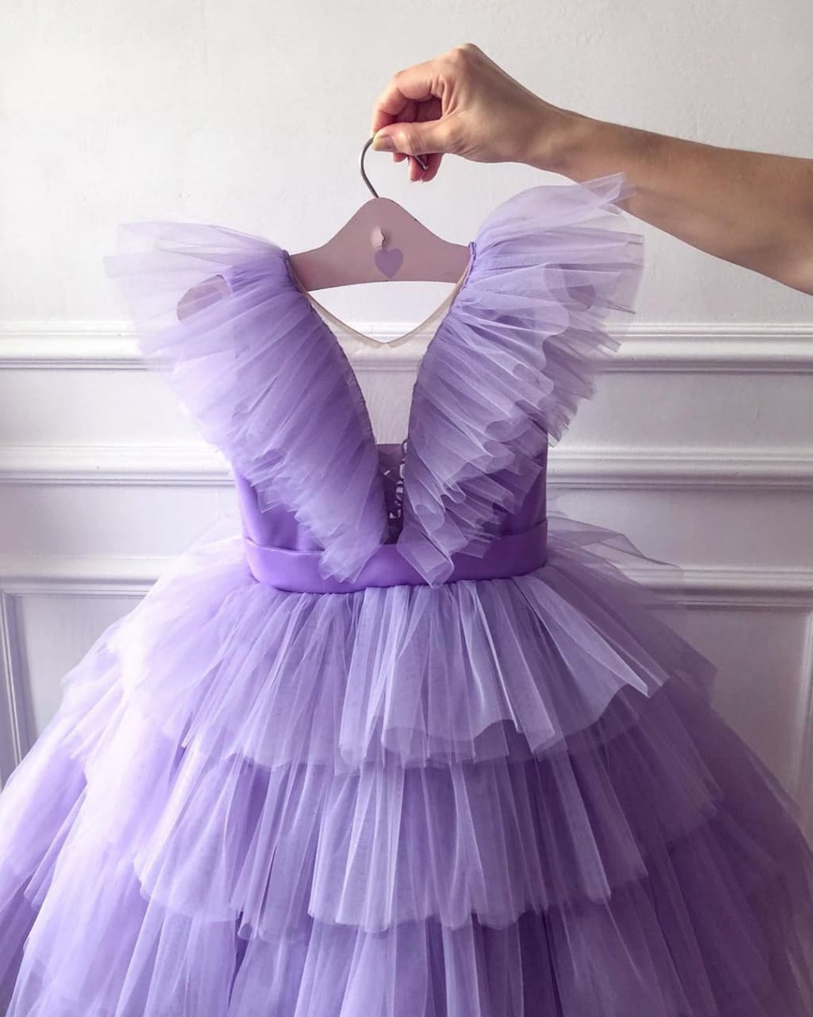 Maxi Puffy Dress for Woman Junior Bridesmaid Dress Flower - Etsy
