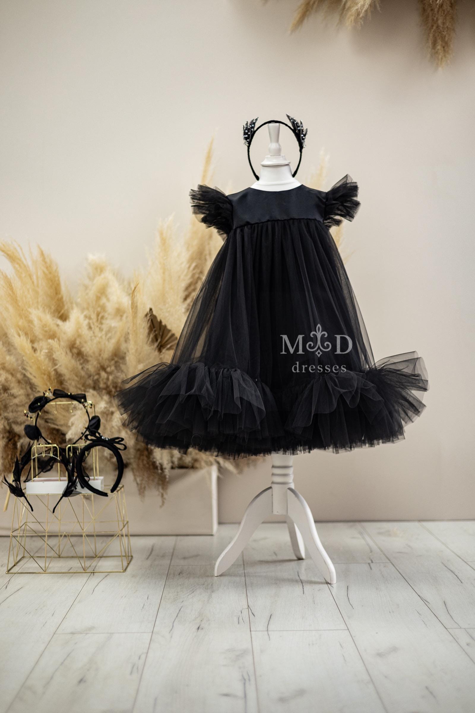 1st Dress Birthday Party Wear Princess Black Gown For Baby Girl Black 1st  Birthday Dress, Toddler Puffy Tutu Tulle Pageant, Flower Girl, Cake Smash  Infant Gown, Formal Prom Gown, Special Event Baby ...