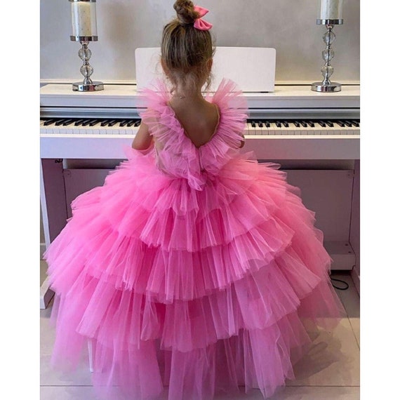 Birthday party Barbie style girl dress 