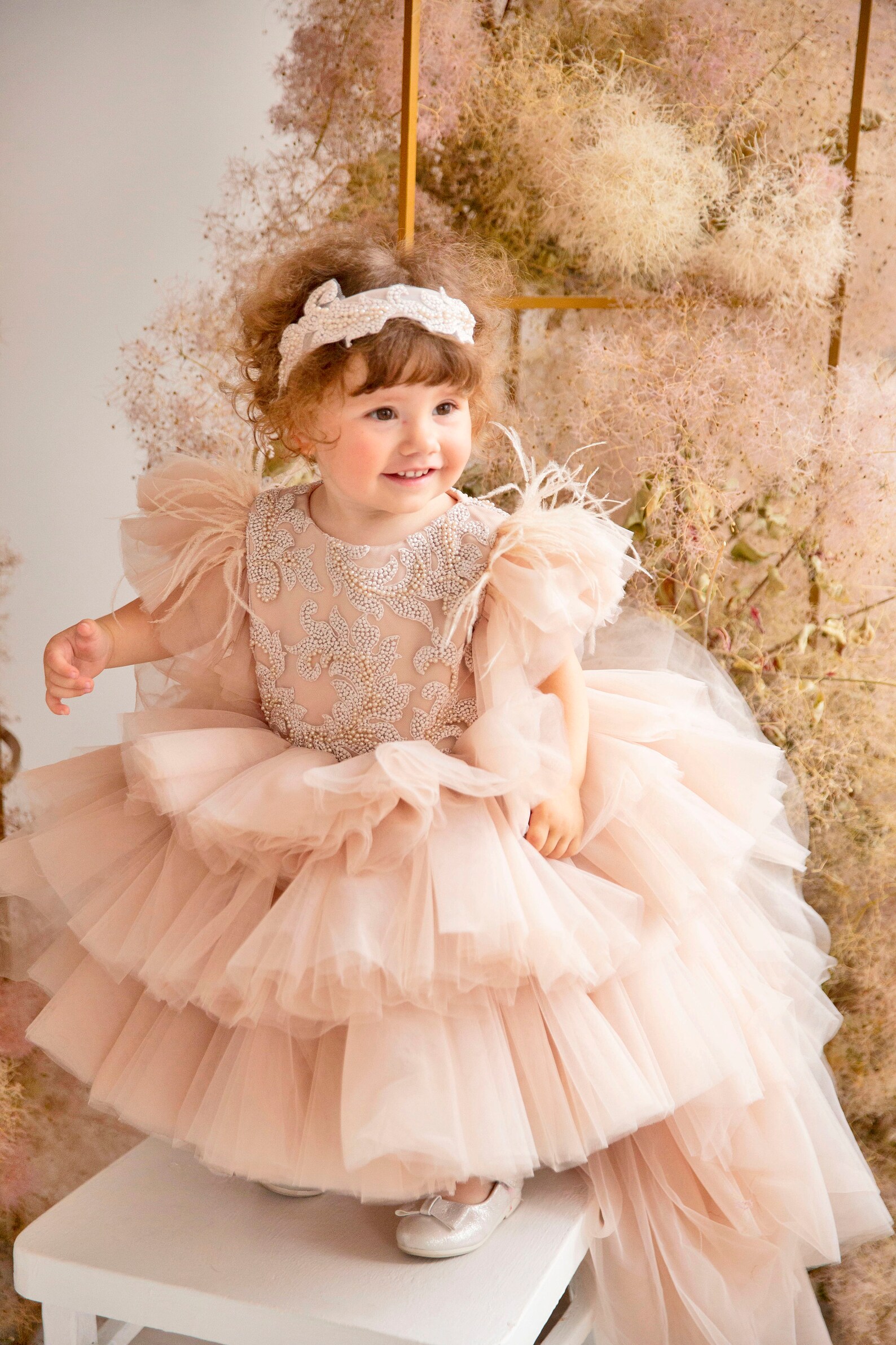 Girls Birthday Dresses Flower Girls Trailing Dresses main image 1