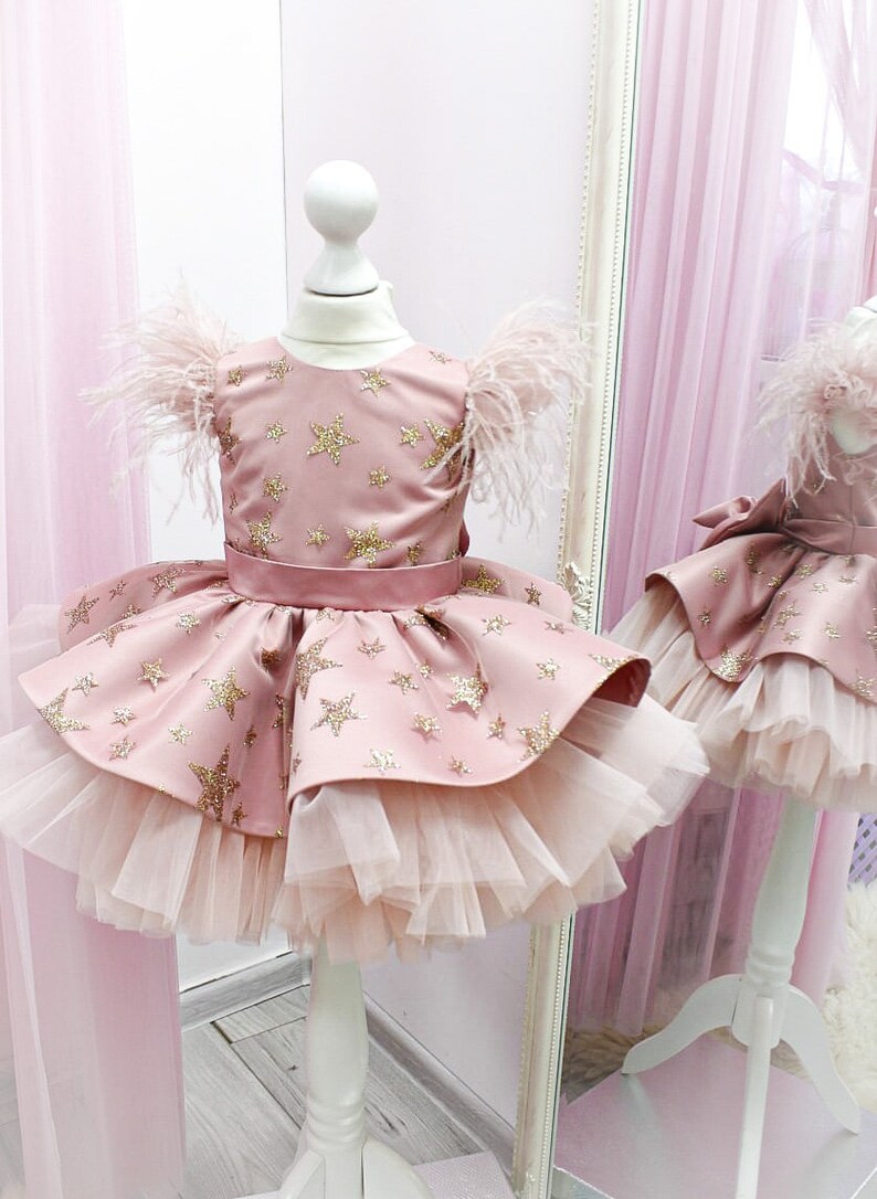 Baby Girl Birthday Dress First Birthday Dress Baby Dress Etsy