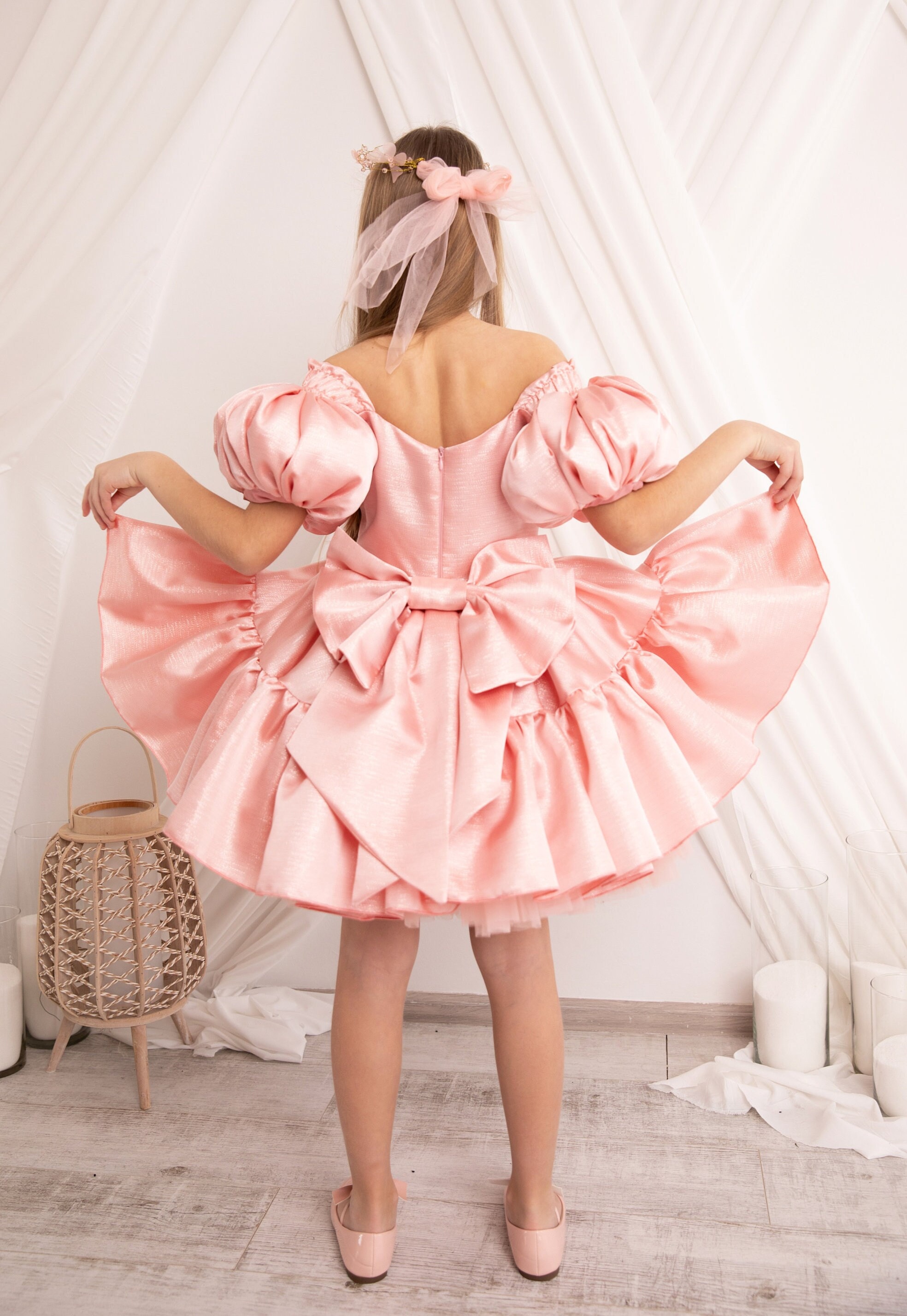 pink dress with bow Wanting More Pink Satin Cape Maxi Dress With Oversized Bow – Club L London