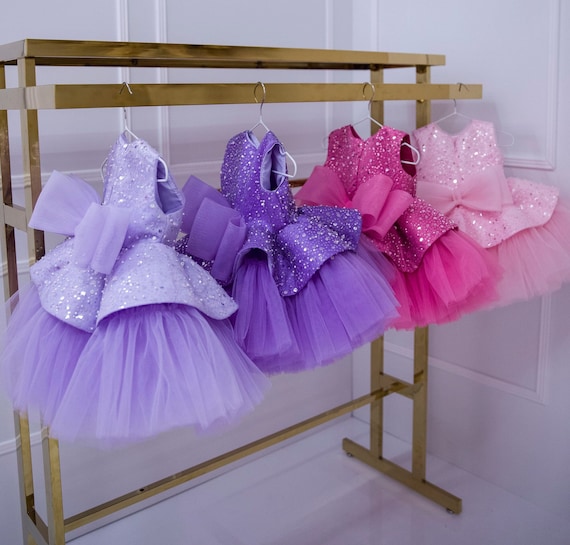 sparkling birthday dresses Toddler Dress, Tutu Flower Girl Dress, Prom Gown, First Birthday Dress, Peplum Baby Dress, Pink Special Occasion Dress SincereX Welcome to SincereX baby_princess_dress 262M7254 - Asymmetrical Off-Shoulder Color:Lime-Green