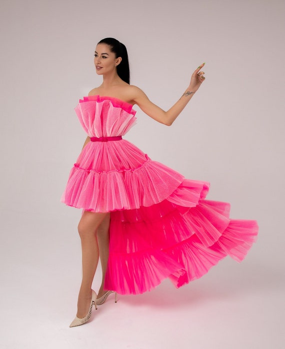 white christmas dresses Corset dress with removable train in black: Avélise main image 0