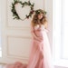 Maternity tulle dress photoshoot Maternity Boudoir blush Maternity Gown Maternity Dress Photography Baby Bump Session Boudoir dress pregnant 