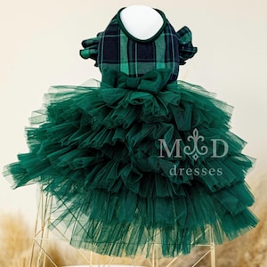 emerald green dog dress EMERALD GREEN OFF SHOULDER SAREE DRESS FOR DOGS AND CATS