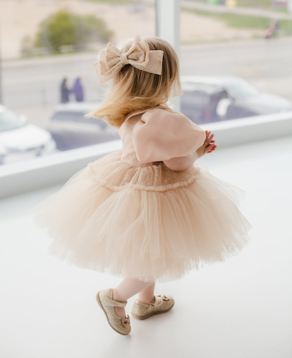 green emerald velvet dress Fancy Toddler Dress, Toddler Birthday Dress, Formal Toddler Dresses Dress & Bow / 4T