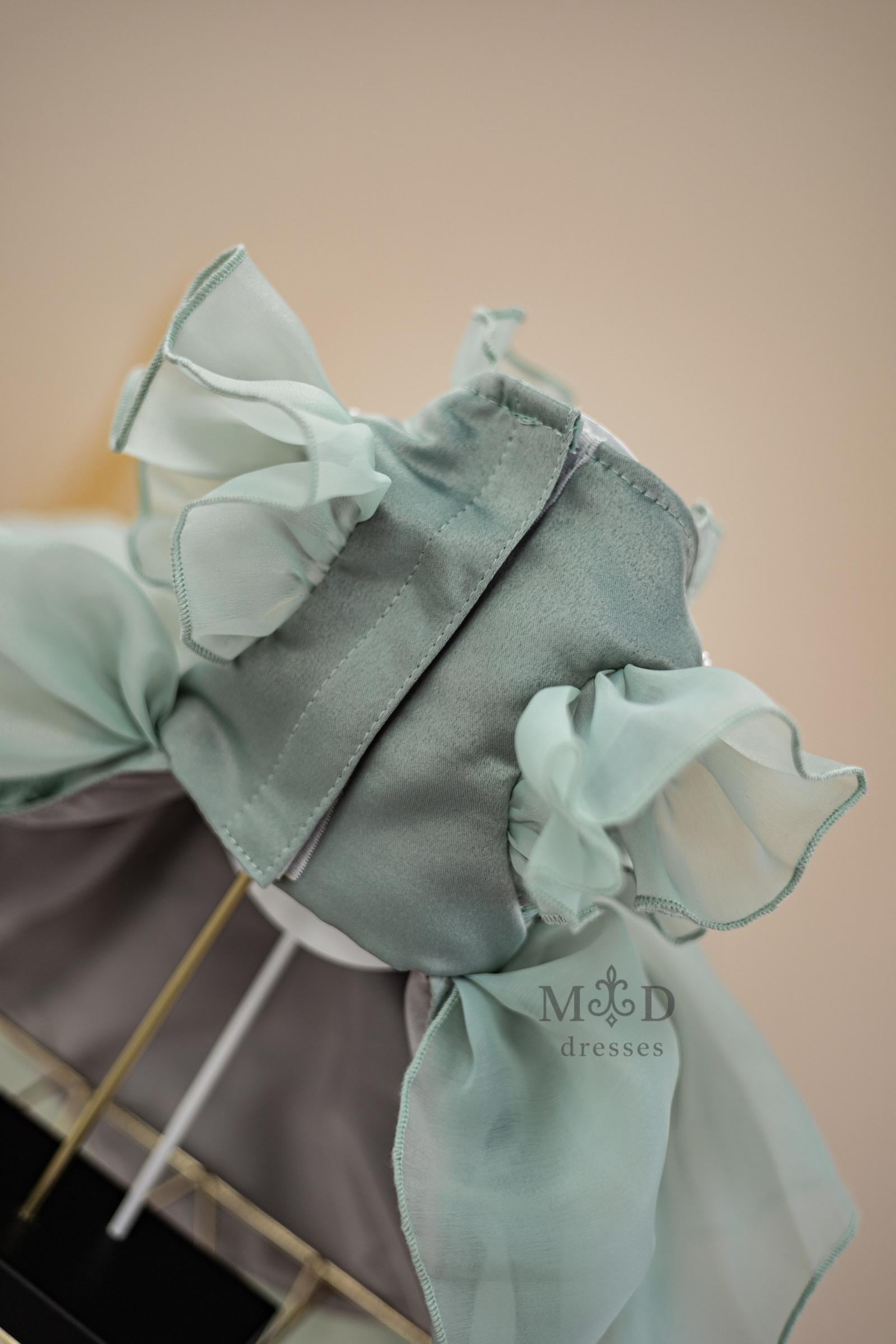 Sage Green Birthday Dog Dress, Formal Pet Outfit, Wedding Look for Dog and  Cat, Flower Girl Dress, Elegant Princess Gown, Pageant Photoshoot - Etsy