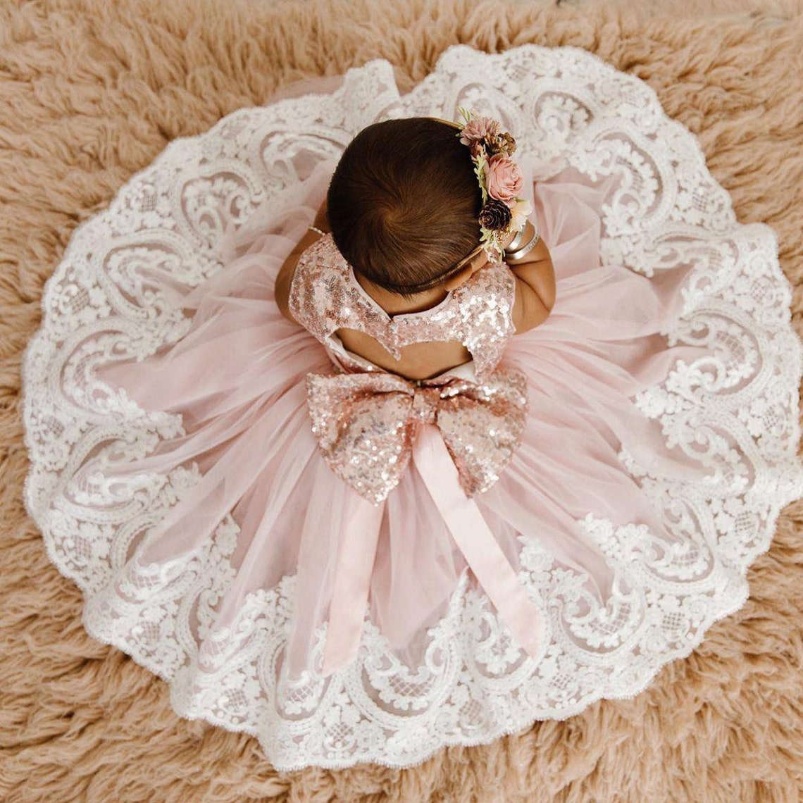 First Birthday Baby Princess Dress Sparkling Birthday Baby Etsy