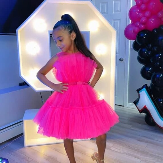Short Puffy Tutu Baby Girl Dress 