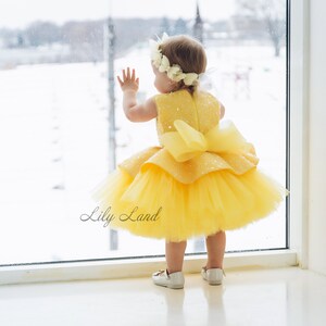 Wedding Flower Girls Costume Kids Sleeveless Backless Dress Cake Layers Tutu Prom Gown Children Princess Suit