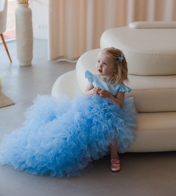 blue dress for baby girl Nefertiti Maxi Dress main image 1