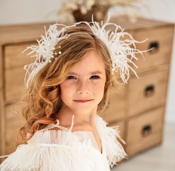 Girls hair cheap feathers