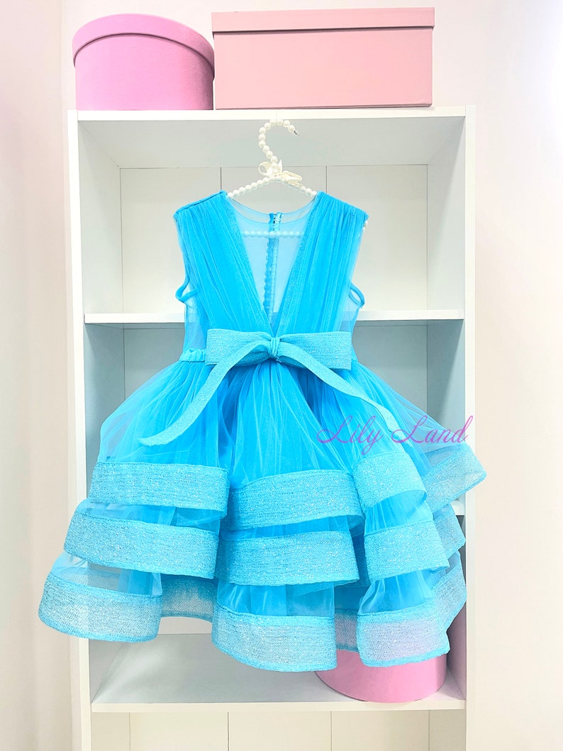 Black Birthday Dress for Baby Girl Sparkly Tutu Dress Flower Etsy