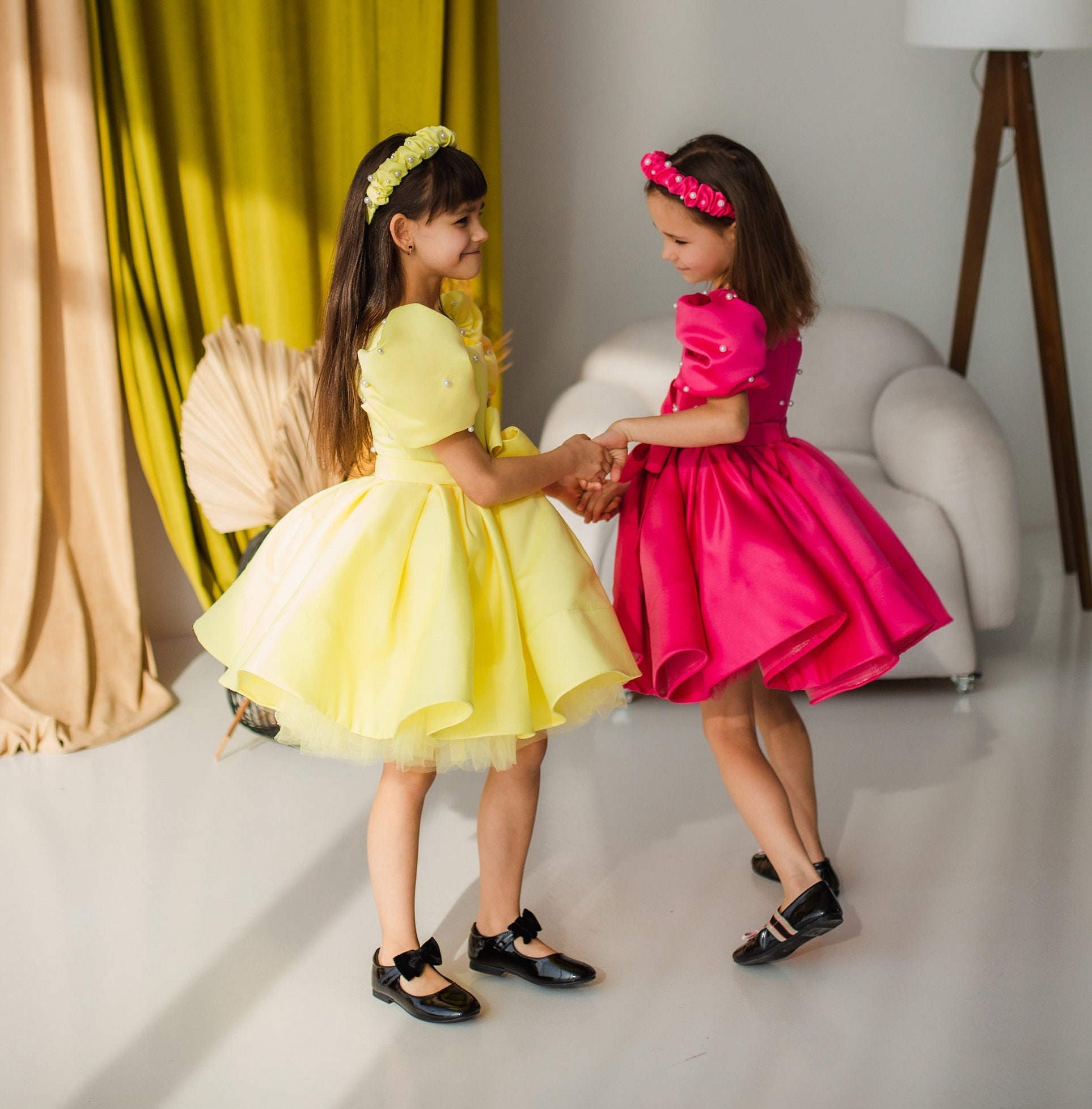 Yellow Dresses for Girls Etsy Singapore