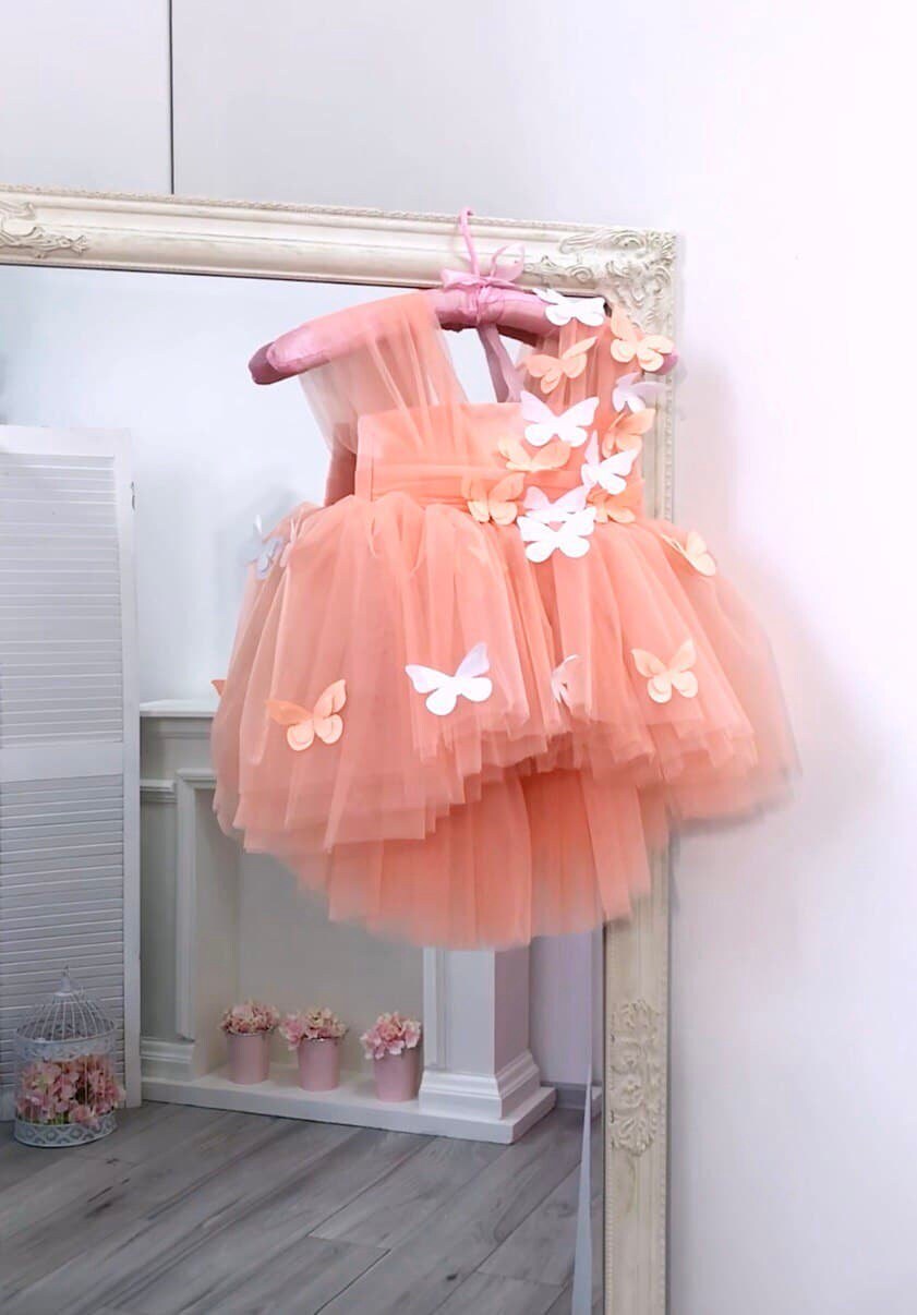 baby butterfly dress