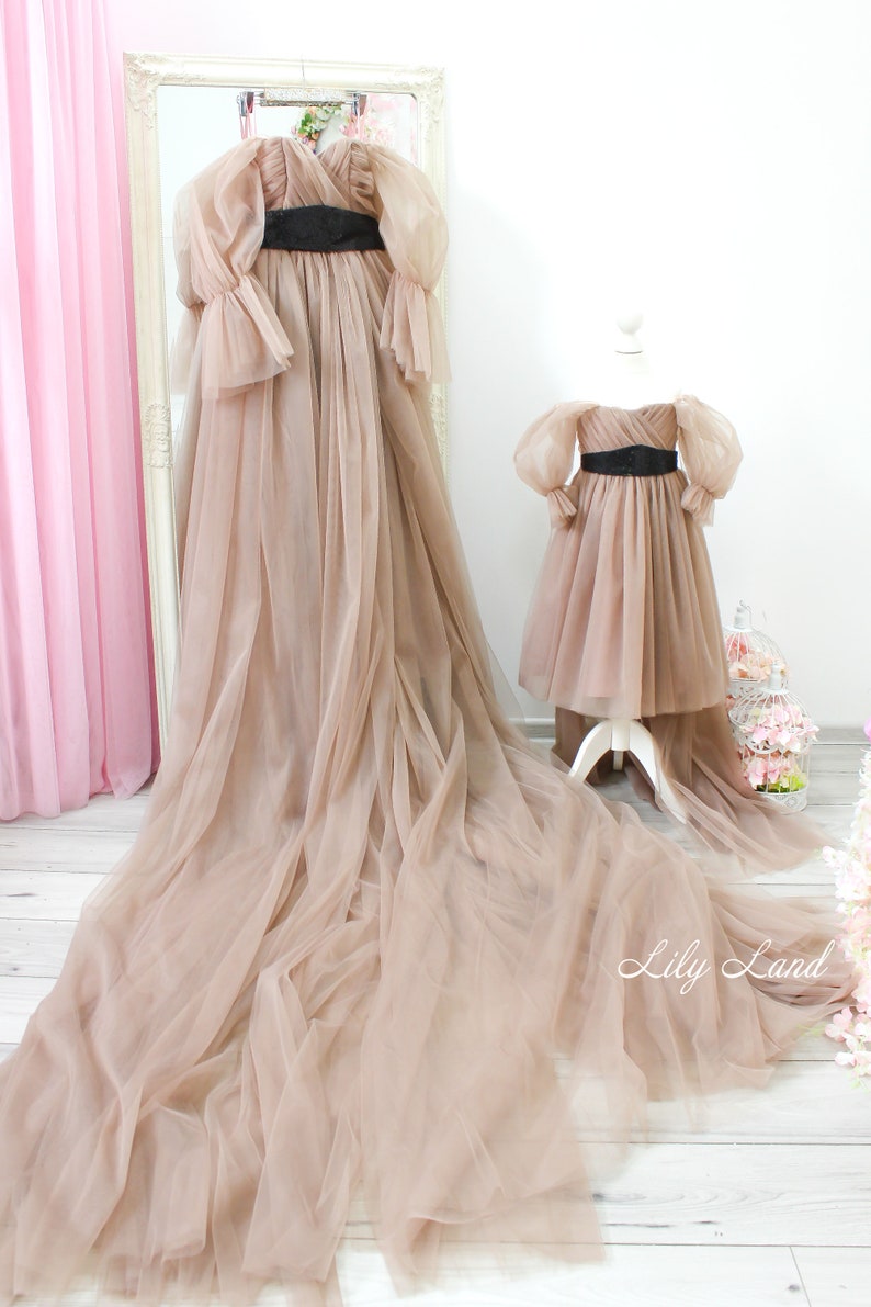 Photoshoot Matching Dresses for Mom and Daughter Family Look Etsy