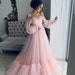 Off the shoulder dress for wedding guest fluffy tulle dress for women with corset floor length maxi dress formal off shoulder gown any color 