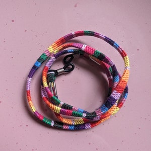 colorful glasses strap, glasses chain, chain, glasses accessories, reading glasses chain, summer accessory