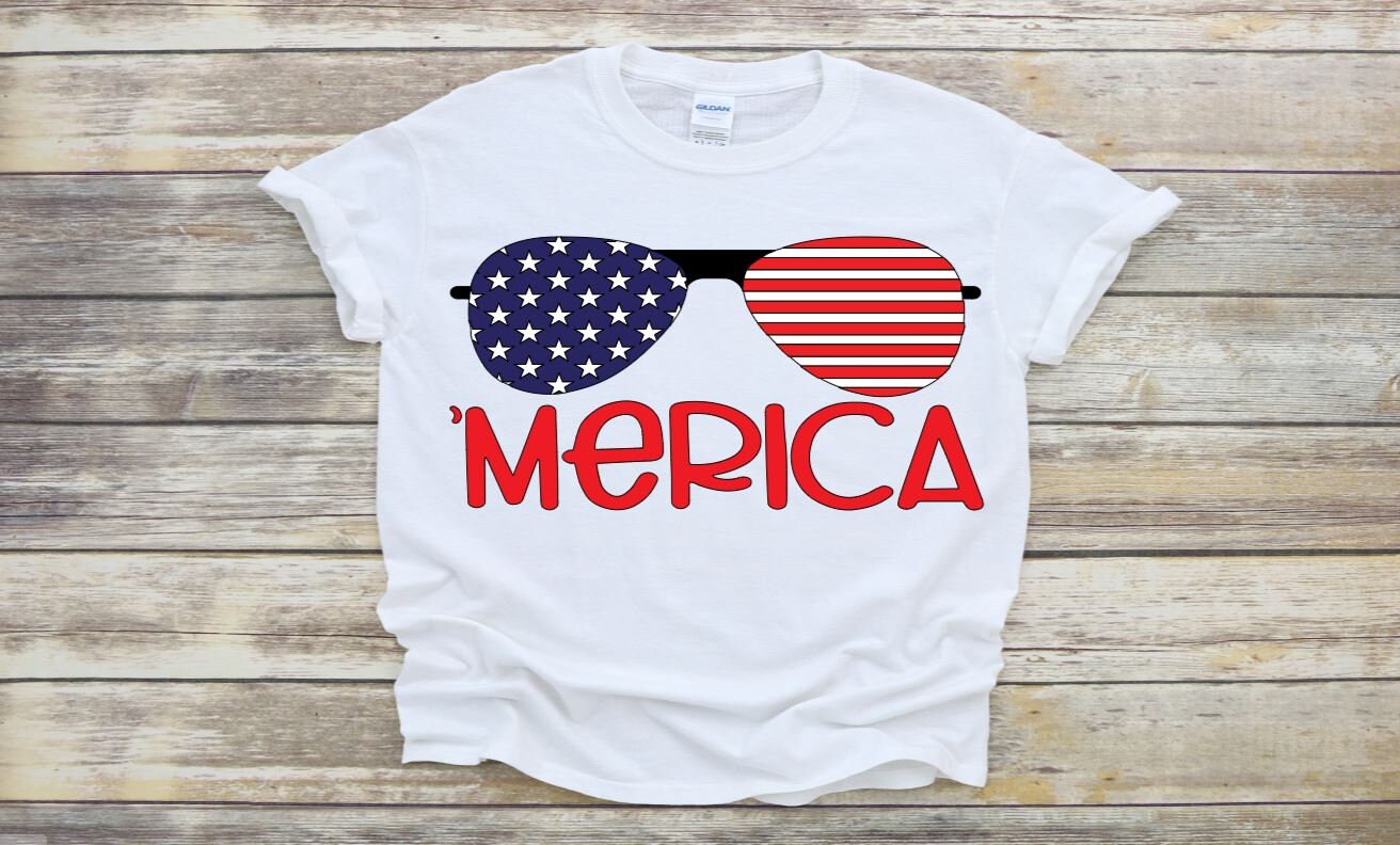 Merica Svg, Merica, America, 4th of July, Merica, Patriotic, USA, Freedom, American Flag, SVG PNG