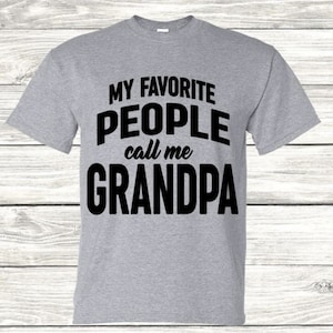 My Favorite People Call Me Grandpa, Fathers Day, Grandpa, SVG PNG