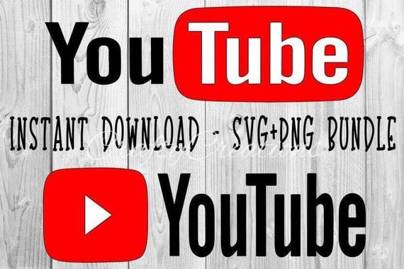 Youtube Logo Svg Youtube Svg Trademark Brand Cutting File Etsy