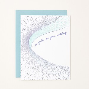 Karta ślubna z nadrukiem letterpress - Gratulacje z okazji ślubu - Wirtualny prezent ślubny - Karta rocznicowa