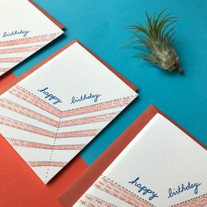 Carte de vente - Carte lettre d’anniversaire minimale - Carte de joyeux anniversaire pour lui - Carte du 30e anniversaire - 40e carte d’anniversaire - 50e carte d’anniversaire image 3