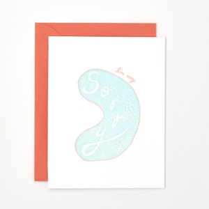 Verkoop Card-ik ben zeer Sorry boekdruk Card-verkoop items-eco-vriendelijke-lege kaart