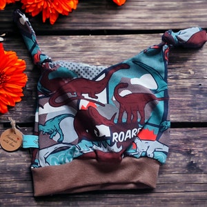 Czapka wiązana Dino KU 47/48