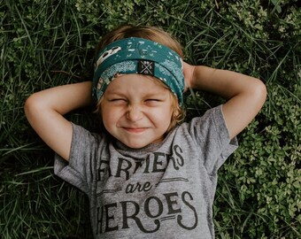 Vert Bebe Garcon Bandeau Accessoires De Cheveux De Bebe Etsy