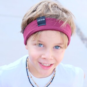 Blue headbands, great for babies, toddlers and kids with long hair or hearing aids image 4