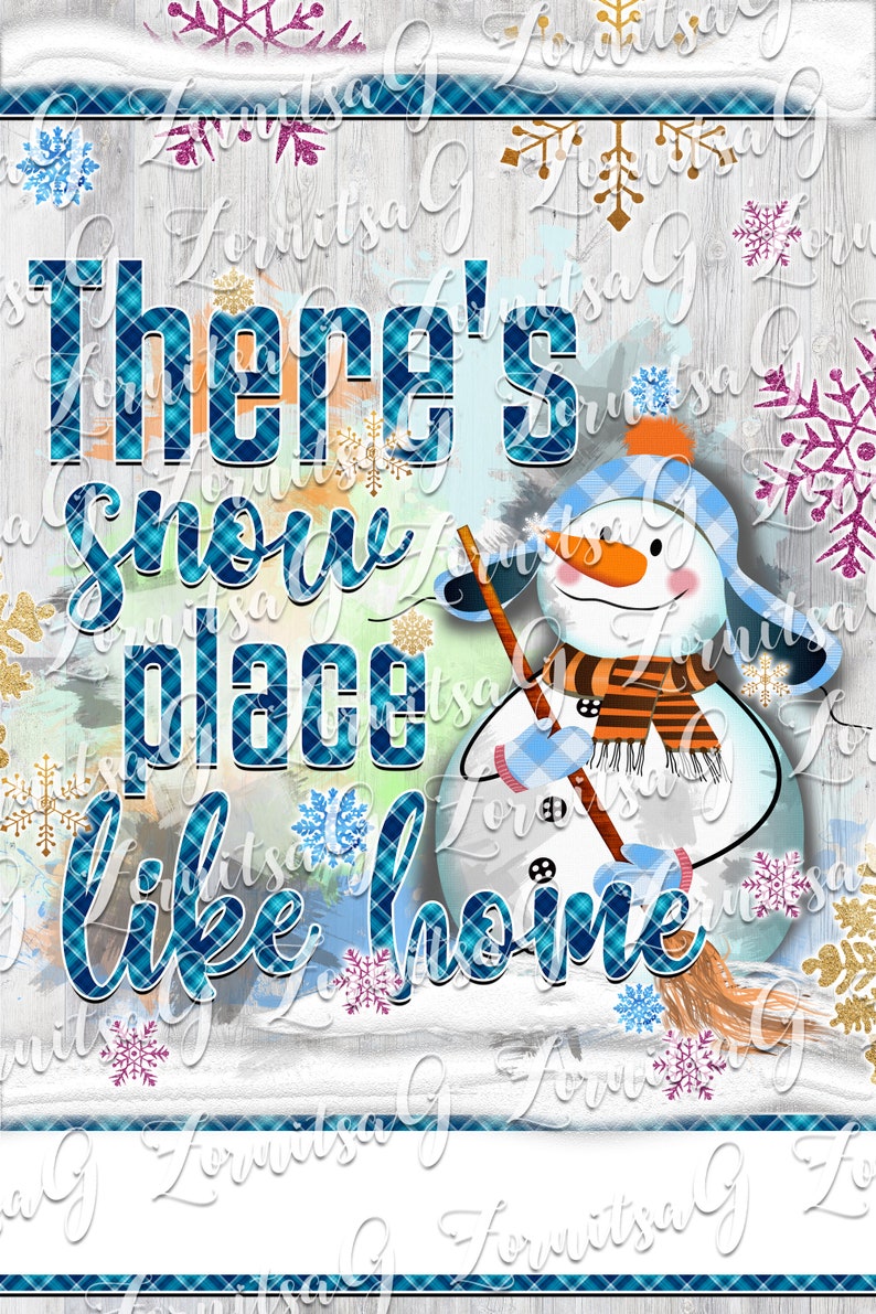 Download Snowman Christmas Sublimation Designs Garden Flag Design ...
