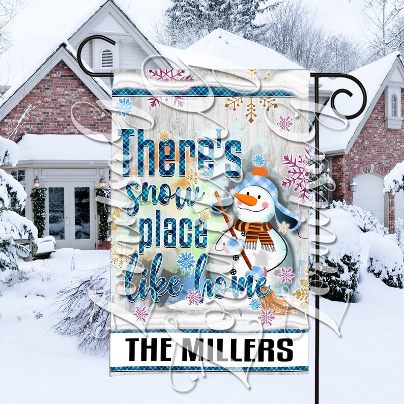 Download Snowman Christmas Sublimation Designs Garden Flag Design ...