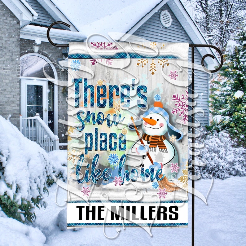 Download Snowman Christmas Sublimation Designs Garden Flag Design ...