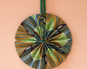 Ghanaian Fabric Fan Aburi