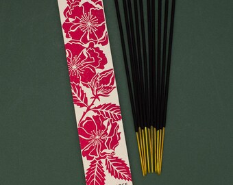 Bâtonnets d'encens à la rose