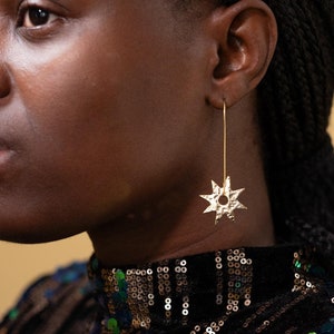 Lucky Star Dangle Earrings