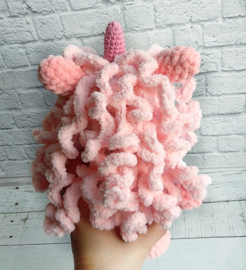 Amigurumi unicorn doll Plush unicorn Cute stuffed unicorn Unicorn stuffed animal