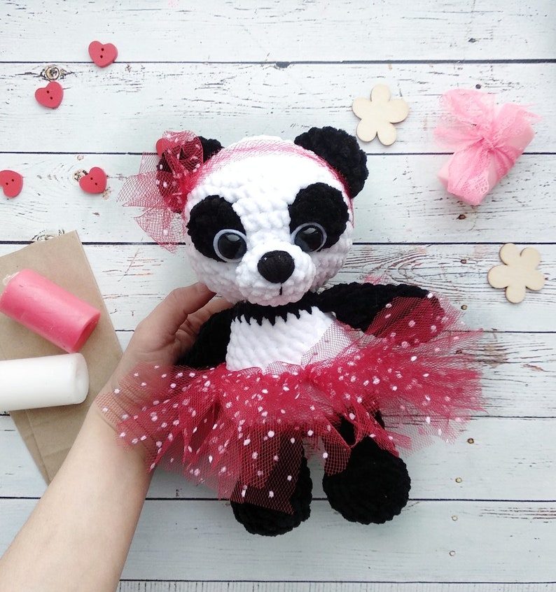 cute panda toy