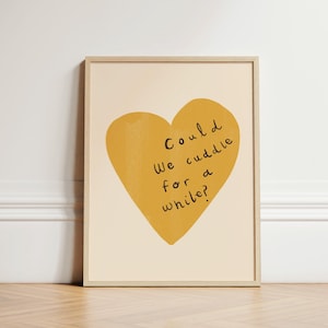 Impressão "Podemos nos abraçar", impressão para berçário, arte para quarto, arte de parede ilustrada, arte de parede para berçário, decoração boho para berçário, quarto infantil, sem moldura