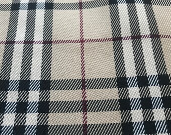 burberry fabric etsy
