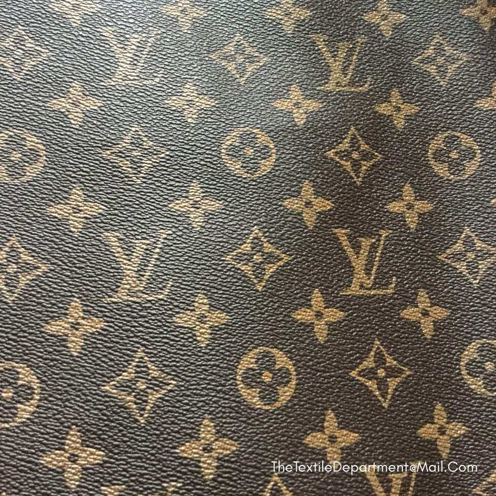 Louis Vuitton LV Leather Vinyl Louis Vuitton LV Fabric