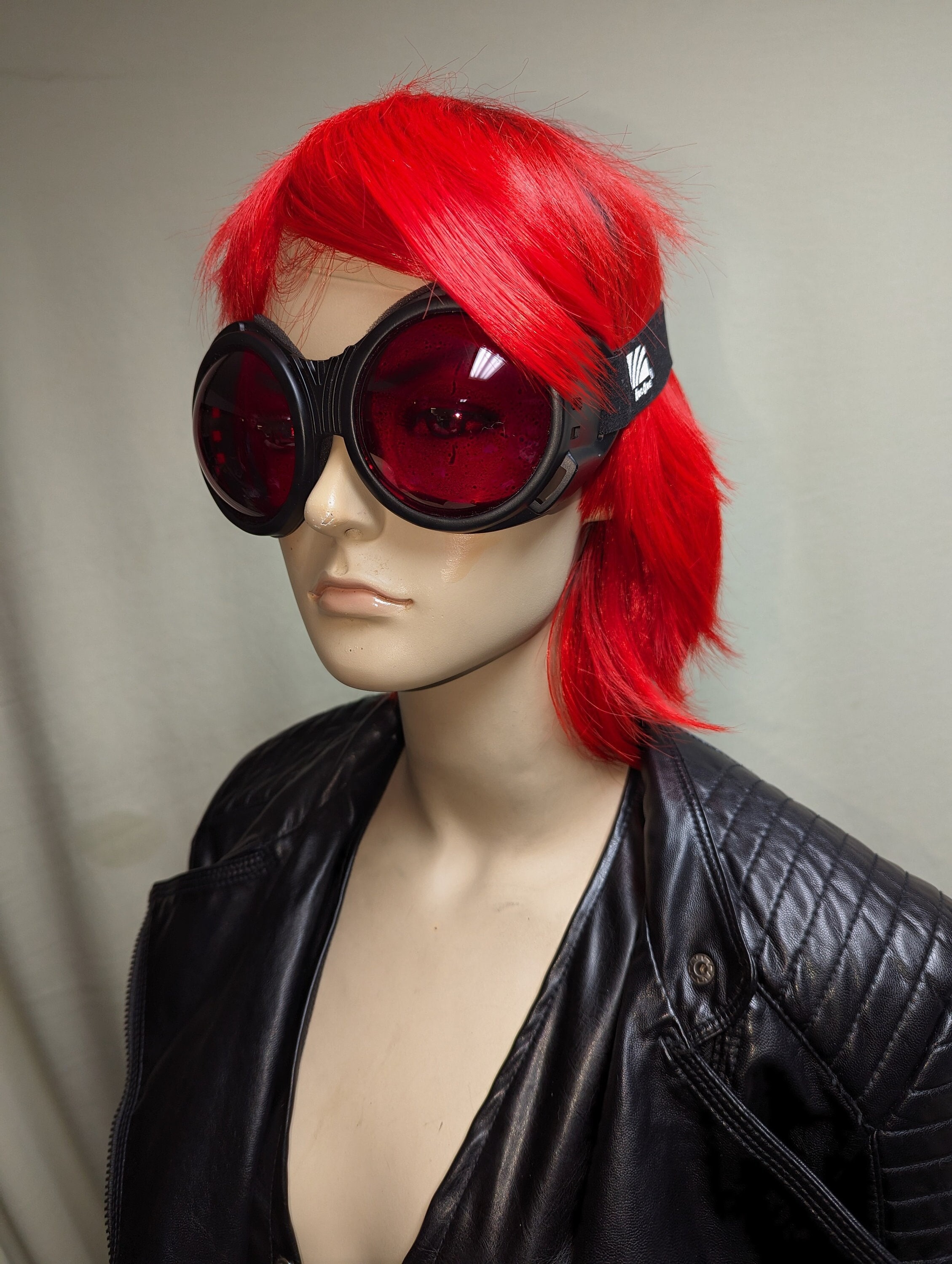 Custom Arc One they Fly Goggles With Red Domed Lenses Etsy