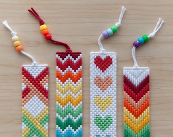 The Rainbow Collection - Handmade Bookmarks, Book Accessory