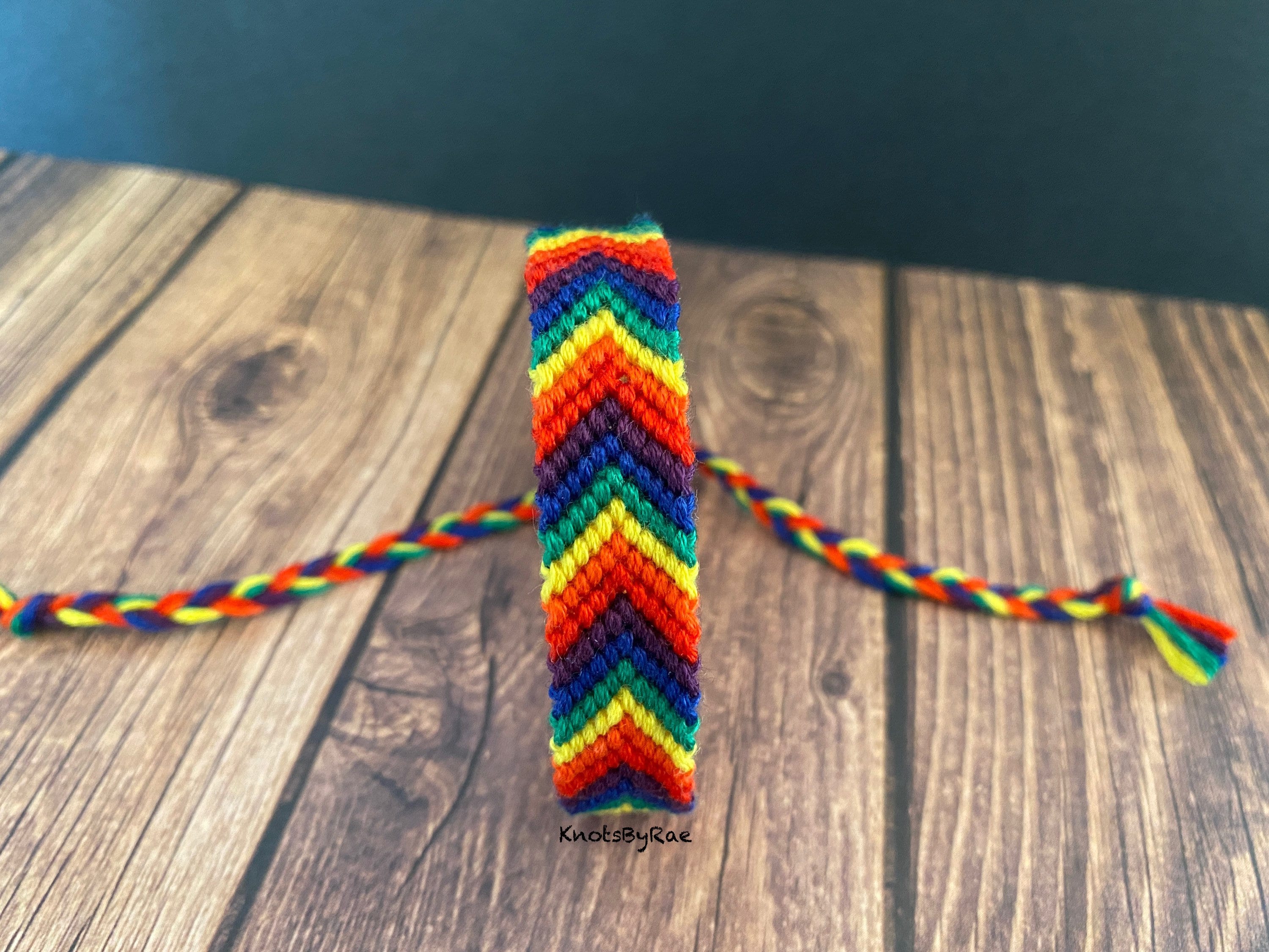 Rainbow chevron best sale bracelet