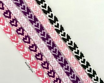 Custom Heart Friendship Bracelets, Love Bestfriend Gift