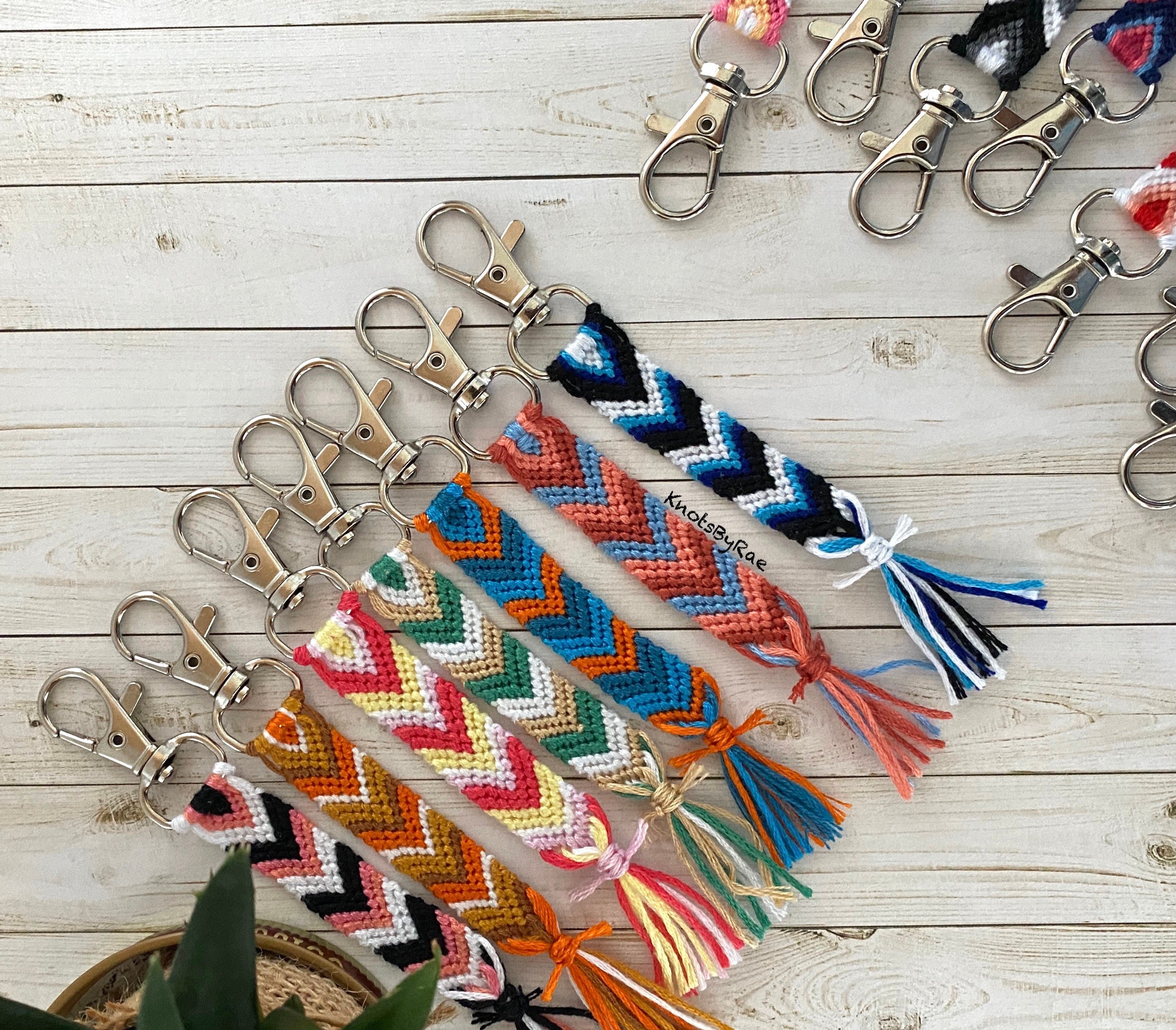 Embroidery floss deals keychain
